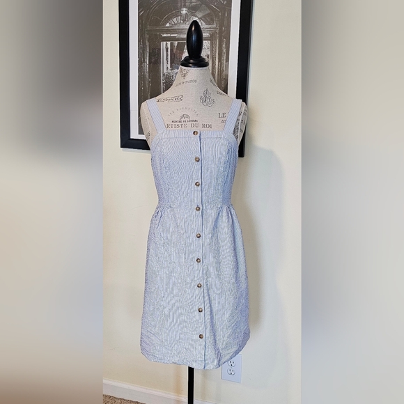 J. Crew Dresses & Skirts - J Crew seersucker sz 8 dress